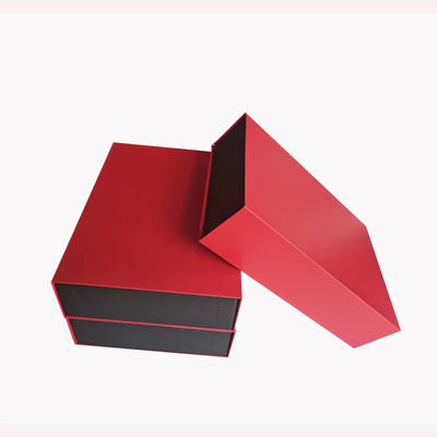 Magnetische Buchform Geschenk-Box aus Magnetpapier und Magnetverschluss aus Pappe für Augencreme und Schmuck