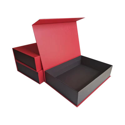 Magnetische Buchform Geschenk-Box aus Magnetpapier und Magnetverschluss aus Pappe für Augencreme und Schmuck
