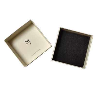 Schmuckverpackungskisten für Schmuck auf Maß Deckel und Boden starre Zwei-Piece-Papier-Verpackungskiste Halskette Ring-Box für Handwerk