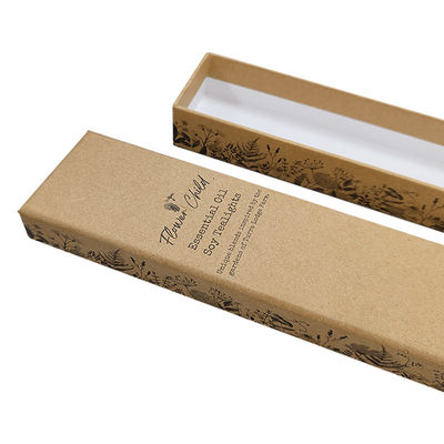 Papier Luxus Design Handwerk Elfenbein Papier Deckel und Basis Karton Schmuck Verpackung Geschenkbox mit Schaumstoff