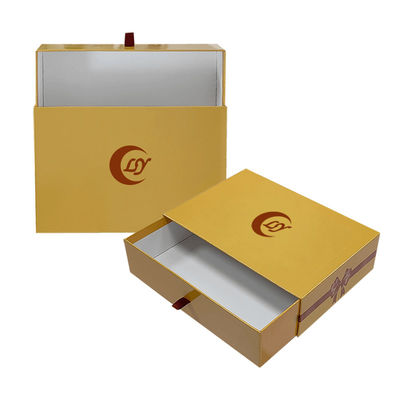 Custom Slide-Schublade Geschenk-Papier-Box mit Farbdruck für Geschenk-Sets Verpackungspakete Papier starre Box