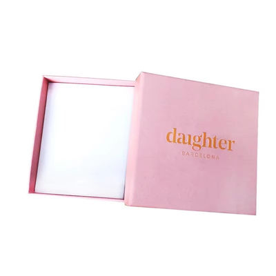 Custom personalisierte Schmuckverpackung Box Halskette Ring Ohrring Armband Geschenkbox mit Logo