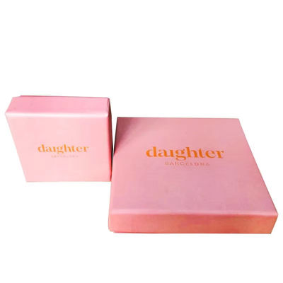 Custom personalisierte Schmuckverpackung Box Halskette Ring Ohrring Armband Geschenkbox mit Logo