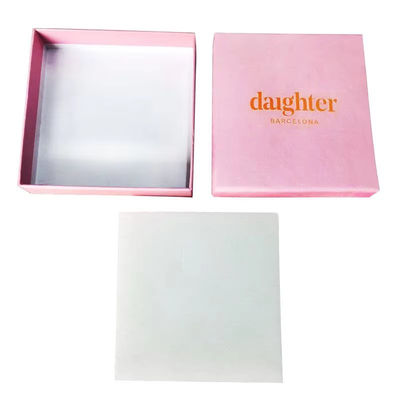 Custom personalisierte Schmuckverpackung Box Halskette Ring Ohrring Armband Geschenkbox mit Logo