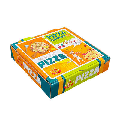 Kraftpapier, gewölbt, recycelt, mit individuellem Logo Verpackung, Klappkartoffeln, Chips, Pizza-Box, Verpackung