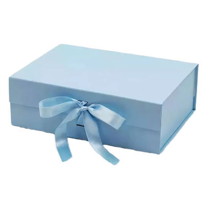 Custom Logo Größe Luxus Magnetische Flip Wig Kosmetische Verpackung Geschenkbox mit Band Magnetisch Schließung