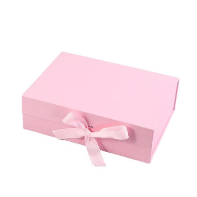 Custom Logo Größe Luxus Magnetische Flip Wig Kosmetische Verpackung Geschenkbox mit Band Magnetisch Schließung