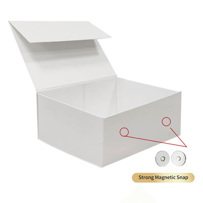 Maßgeschneiderte Faltschachtel Geschenkschachtel Magnetische starre Flachschachtel