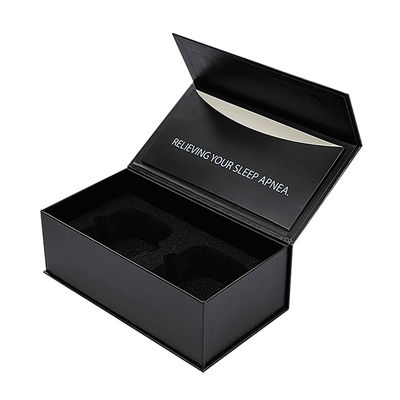 Magnetische Bücher-Form-Kiste Perfümflasche Verpackungspapier-Geschenk-Kiste zum Großverkauf mit PVC-Fenster