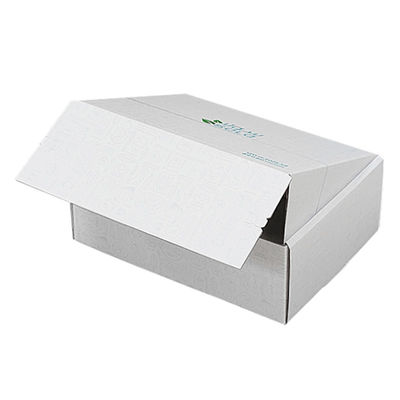 Custom Logo Wellkarton Versand E-Commerce Verpackungskiste Tränenstreifen Reißverschluss