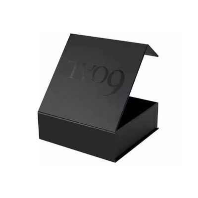 High-End Schmuckschachtel kundenspezifisches Logo Geschenk Halskette Ring Kisten Ohrringe Verpackung Buch Stil Luxus Flip Cover Magnetische Box