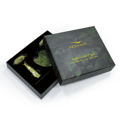 Customized Logo Premium Grünkarton Deckel Oberdeckel Und Unter Luxus Kosmetik Verpackung Geschenkbox