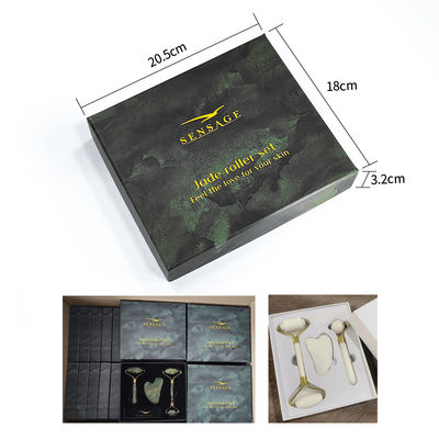 Customized Logo Premium Grünkarton Deckel Oberdeckel Und Unter Luxus Kosmetik Verpackung Geschenkbox