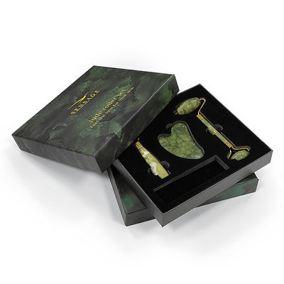 Customized Logo Premium Grünkarton Deckel Oberdeckel Und Unter Luxus Kosmetik Verpackung Geschenkbox