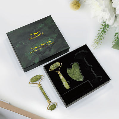 Customized Logo Premium Grünkarton Deckel Oberdeckel Und Unter Luxus Kosmetik Verpackung Geschenkbox