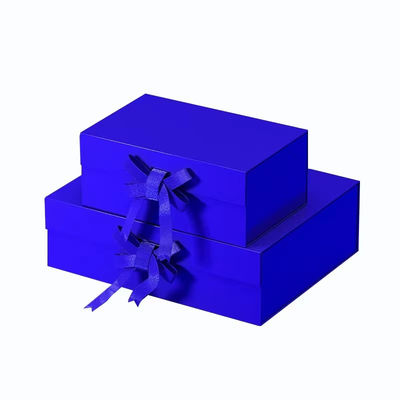 Customized Logo recycelbare Klapppapierbox Magnetbox für Schmuck Kosmetik Verpackung Geschenk