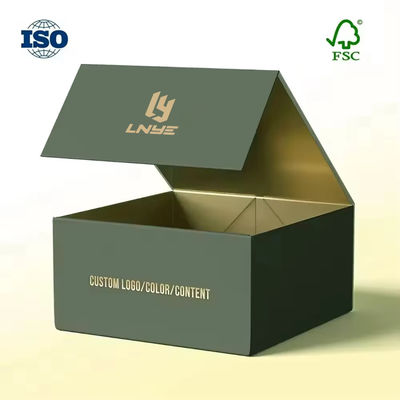Custom gedruckte starre High Luxury Papier Verpackungskiste Karton Geschenkbox Spezialpapier Klappschachtel Magnetische Klappschachtel