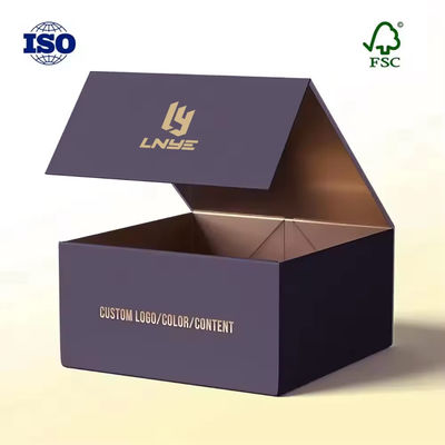 Custom gedruckte starre High Luxury Papier Verpackungskiste Karton Geschenkbox Spezialpapier Klappschachtel Magnetische Klappschachtel