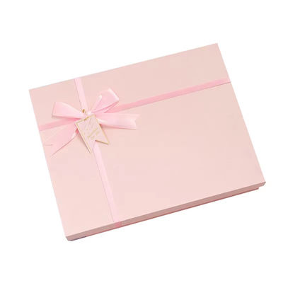 Custom Weihnachtsgeschenk-Box Großes Deckel-Boden-Box Verpackung Bogen Feiertagsband Luxus einzigartige Feiertag Party Geschenk-Box