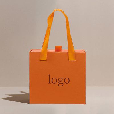 Kleine Luxus-Schwarze Karton-Papierbox, Mode-Schmuck-Geschenkschublade, Verpackungskarton mit Ihrem eigenen Logo