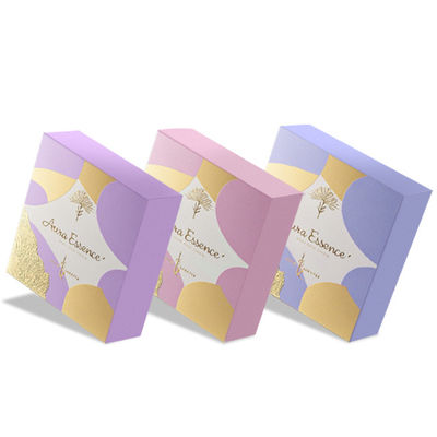 Custom Luxus Quadrat Leere Klapppapier-Box Kerzenkrüge mit Deckel und Box Verpackung Automatische Boden Buckle Box