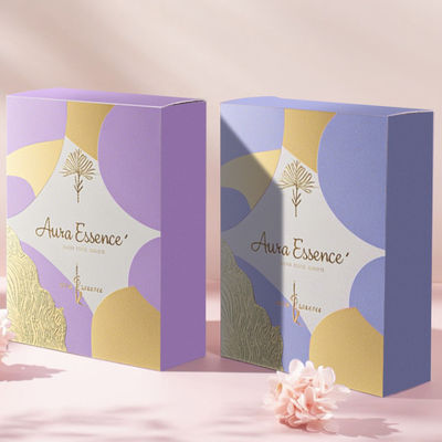 Custom Luxus Quadrat Leere Klapppapier-Box Kerzenkrüge mit Deckel und Box Verpackung Automatische Boden Buckle Box