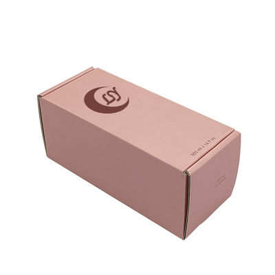 Custom Printed Mailer Box Pink Personalisierte Kosmetik Versandverpackungen Dankeschön Geschenkverpackung Karton