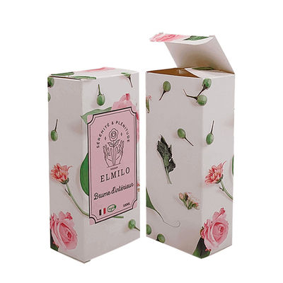 Biodegradable Parfüms, Schönheitsprodukte, Hautpflege, Kosmetik, Verpackungskiste, Warmstempel