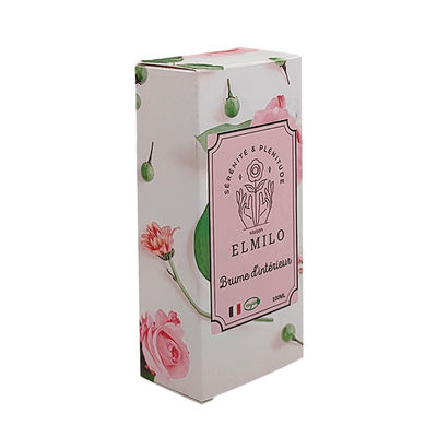Biodegradable Parfüms, Schönheitsprodukte, Hautpflege, Kosmetik, Verpackungskiste, Warmstempel