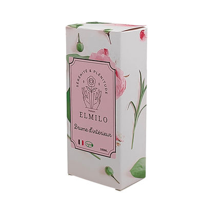 Biodegradable Parfüms, Schönheitsprodukte, Hautpflege, Kosmetik, Verpackungskiste, Warmstempel