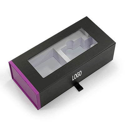 Personalisiertes Logo Luxuskarton Magnetische drahtlose Kopfhörer Verpackungskiste mit EVA Liner Verpackung Hängekiste