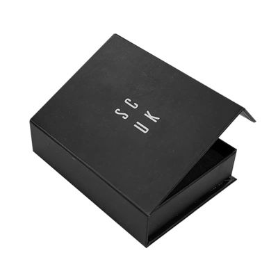 Custom Logo Luxus Schwarzes Karton Smart Watch Magnetische Geschenkverpackung Box Einzeluhr mit Schaumfolie