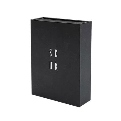 Custom Logo Luxus Schwarzes Karton Smart Watch Magnetische Geschenkverpackung Box Einzeluhr mit Schaumfolie