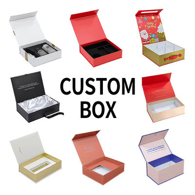 Custom Starrkarton Verpackung Luxus Magnet Geschenkbox Ihr eigenes Logo mit Magnetverschluss