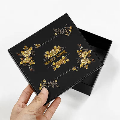 Fabrik Custom Printing High End Luxus Schmuck Set Boxen Goldene Rose Haare Seil Kopfschmuck Verpackungskiste