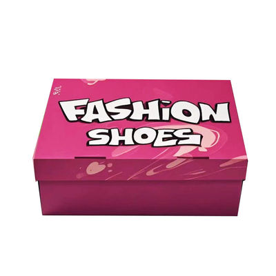 Schuhkartonschachteln mit Logo Verpackung Versandkartons Matte Oberflächenveredelung für Regenschirm