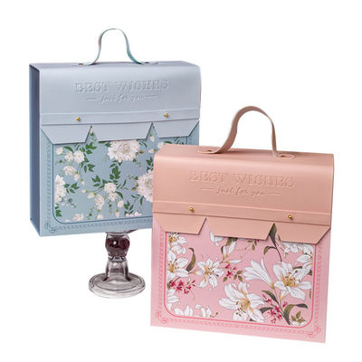 Custom High End Personalisiertes Design Wiederverwendbares Papier Koffer Geschenkbox für Kinder