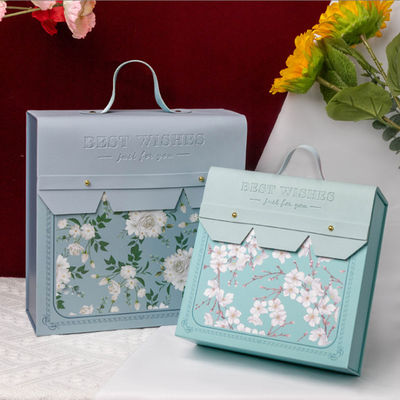 Custom High End Personalisiertes Design Wiederverwendbares Papier Koffer Geschenkbox für Kinder