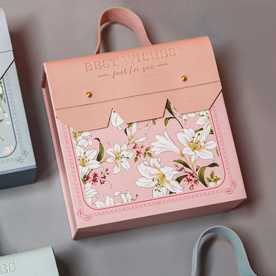 Custom High End Personalisiertes Design Wiederverwendbares Papier Koffer Geschenkbox für Kinder