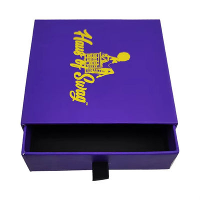 Besondere Form 8x8 Kleine Schieberegler Geschenkbox Kunstpapier Schmuck Schieberegler mit 2 mm Dicke