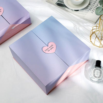 Individuell angepasste Doppeltür Öffnungsbox Ring Parfüm Uhr Verpackung Geschenkbox mit Ihrem eigenen Logo