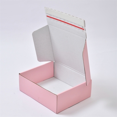 CMYK / PANTONE bedruckter Wellpappkarton für Skincare Mailer Geschenk, individuelles Luxusdesign