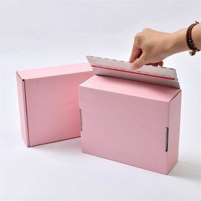 CMYK / PANTONE bedruckter Wellpappkarton für Skincare Mailer Geschenk, individuelles Luxusdesign