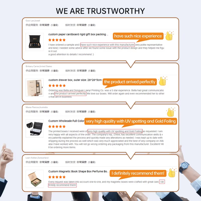 CMYK / PANTONE bedruckter Wellpappkarton für Skincare Mailer Geschenk, individuelles Luxusdesign