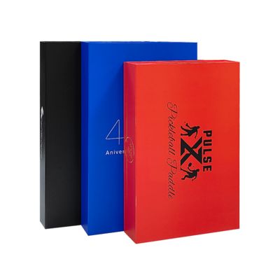 Großhandel Maßgeschneiderte große Magnetboxen Verpackung für Badminton & Padel Schläger große Geschenkboxen mit Logo-Druck