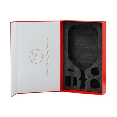 Großhandel Maßgeschneiderte große Magnetboxen Verpackung für Badminton & Padel Schläger große Geschenkboxen mit Logo-Druck