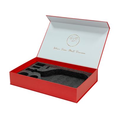 Großhandel Maßgeschneiderte große Magnetboxen Verpackung für Badminton & Padel Schläger große Geschenkboxen mit Logo-Druck