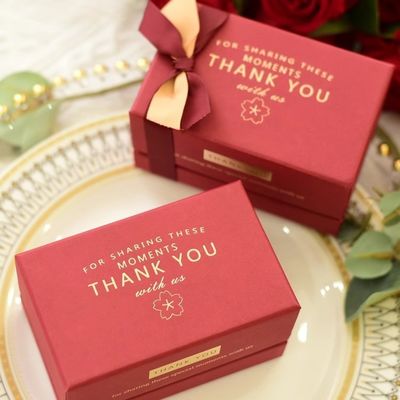 ISO9001 Kundenspezifische Luxus-Parfümverpackung Geschenkbox zweiteilig Deckel und Boden Schleife Karton für Kosmetik