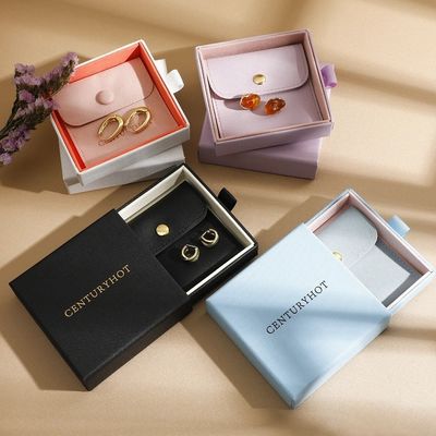 Luxuriöse Schmuckschatulle Verpackung Individuelles Logo Personalisierte Schmuckgeschenkboxen Elegante & Hochwertige Schmuckverpackungsbox für Frauen