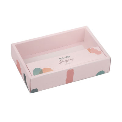 Hochwertige persönliche Kleidung Geschenkbox für Socken Unterwäsche Kleidung Accessoires Verpackung Ärmel Design mit Fenster